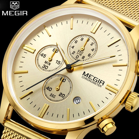 MEGIR Chronograph Men's Quartz Watch